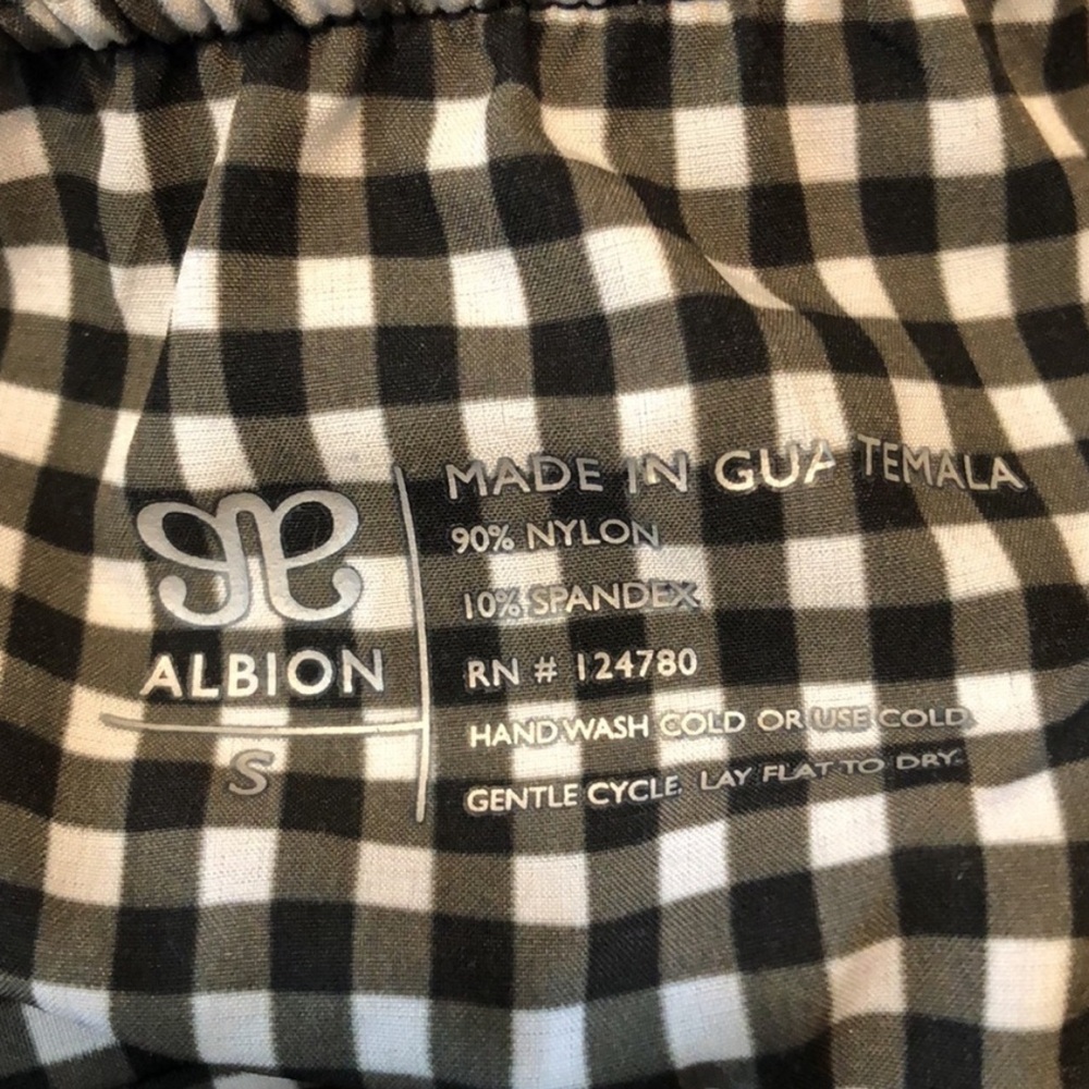 Albion Fit Gingham Jumpsuit - Picture 6 of 6